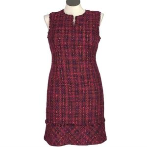 NWT Karl Lagerfeld tweed sleeveless dress size 12